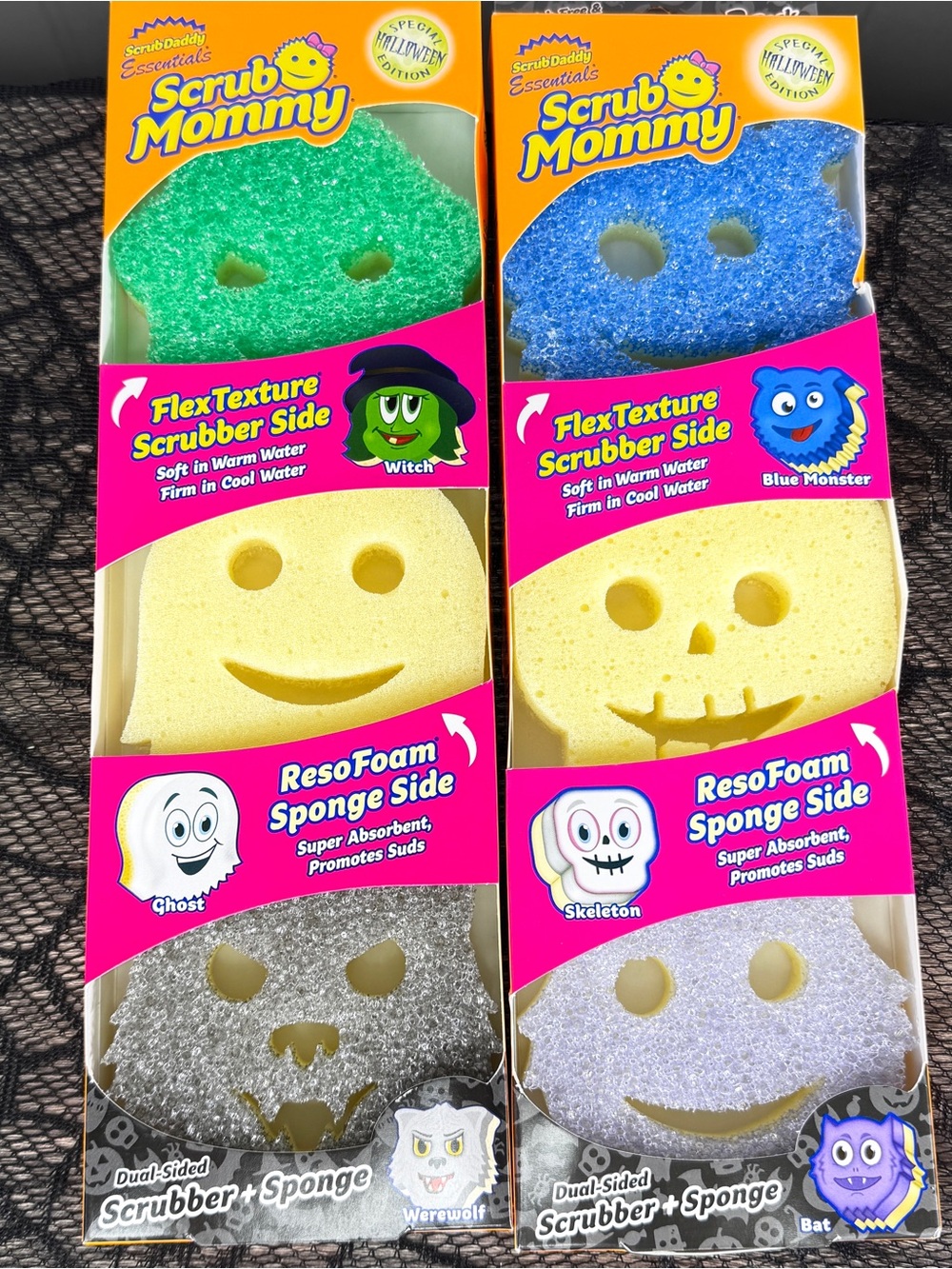 NEW Scrub Mommy Halloween Edition Sponges
